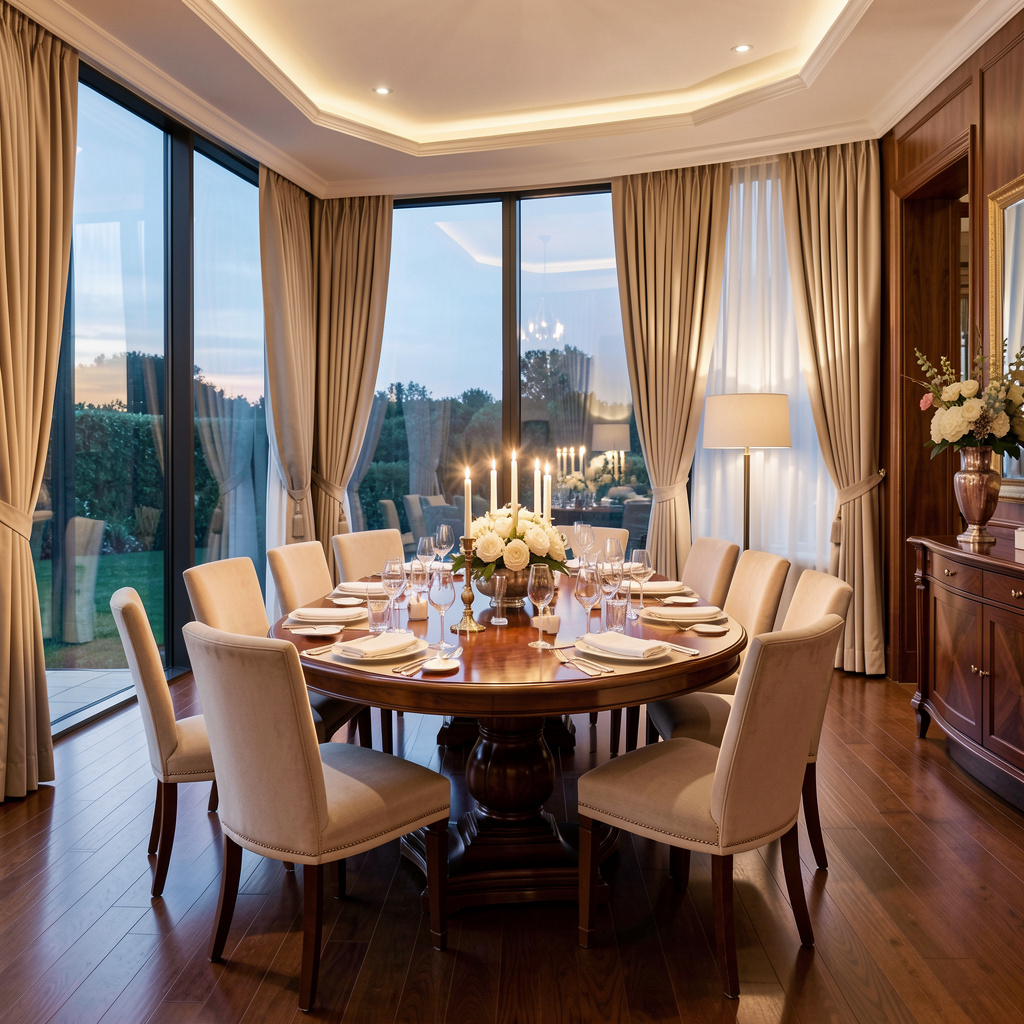 Elegant dining space